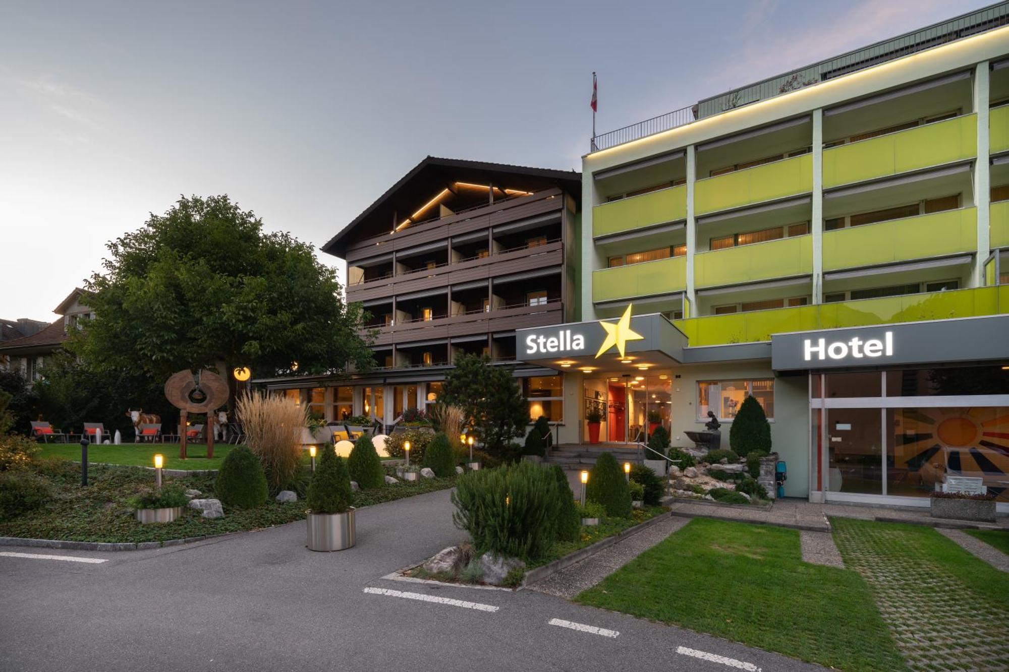 Stella Swiss Quality Hotel Интерлакен Экстерьер фото